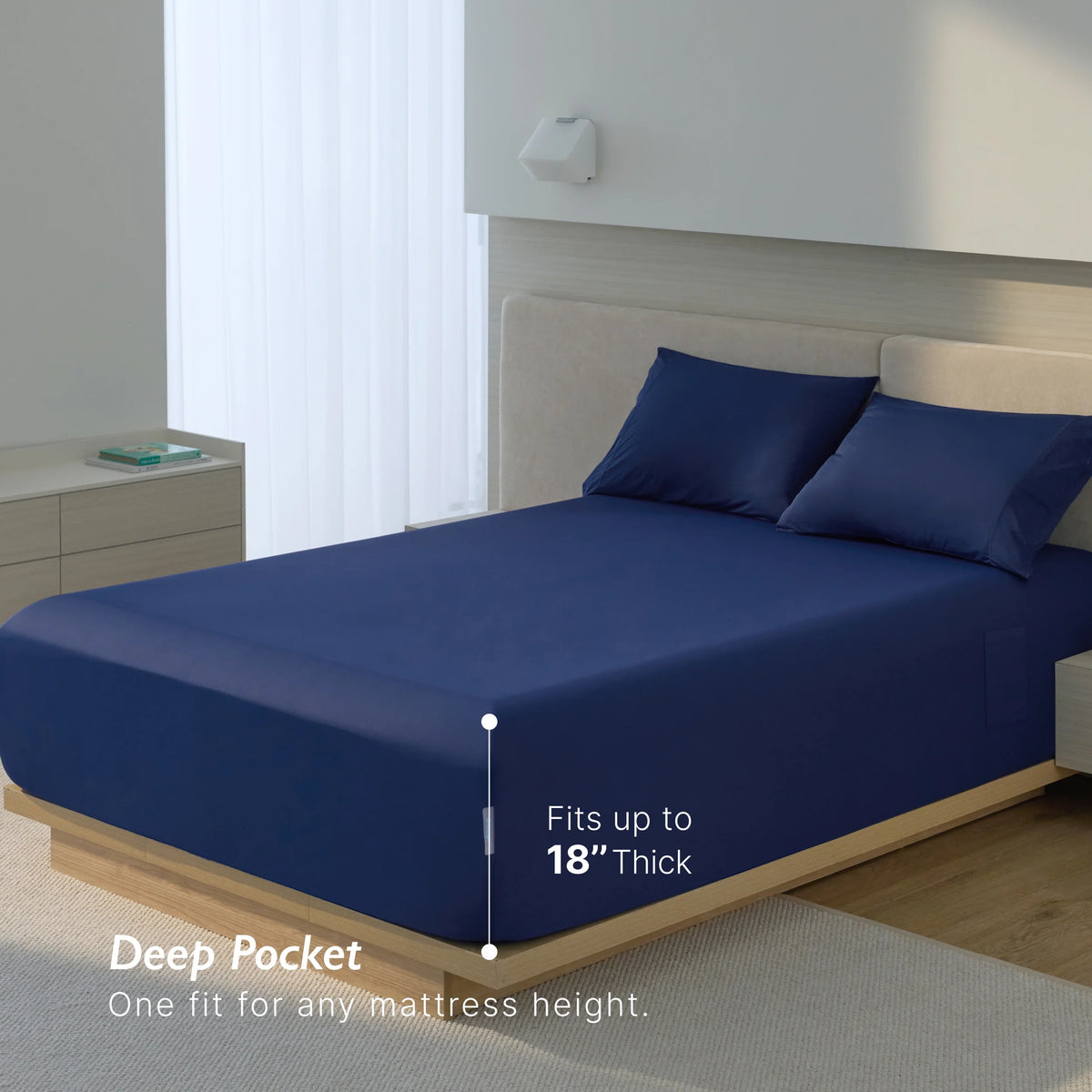 Breescape® Cooling Fitted Sheet