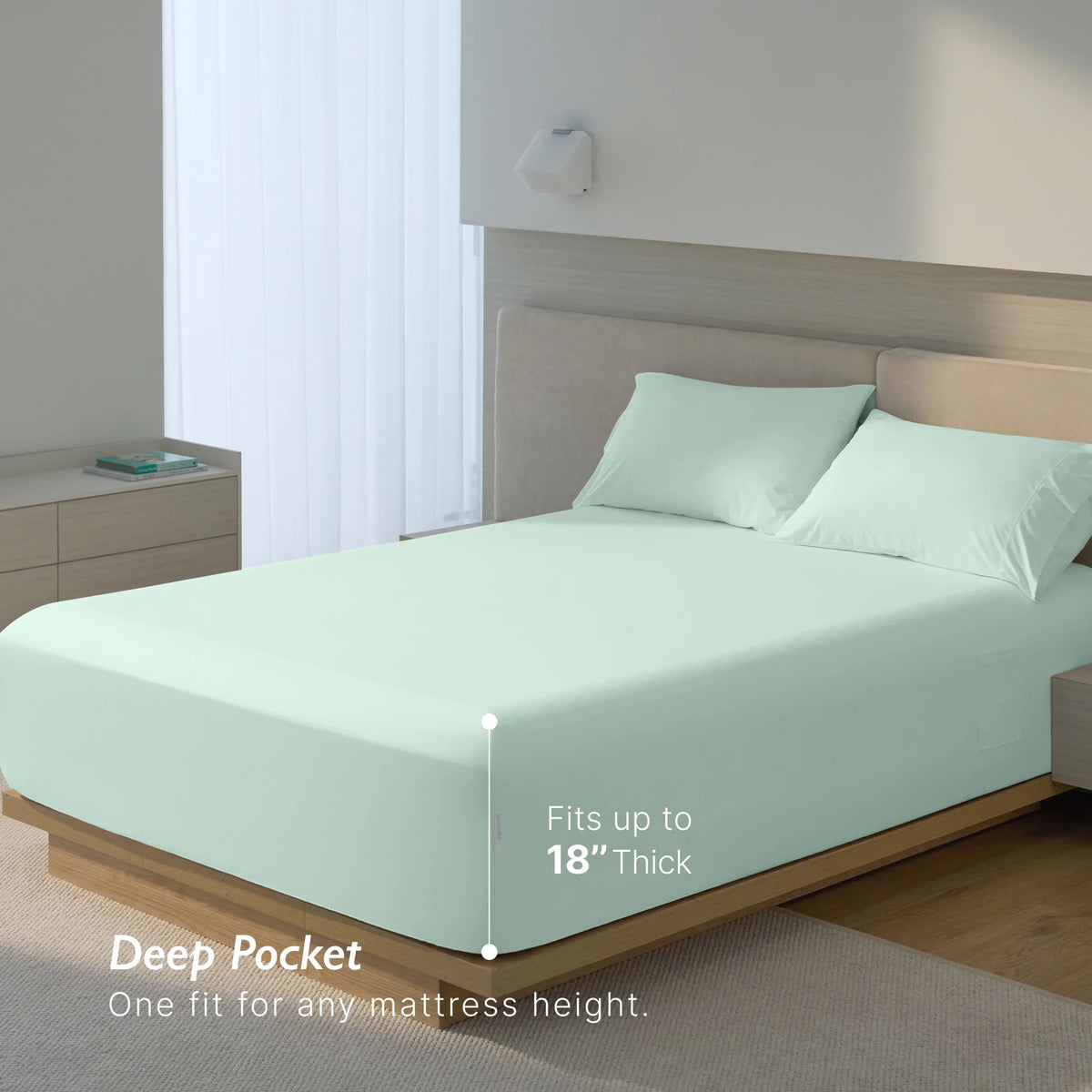 Breescape® Cooling Fitted Sheet