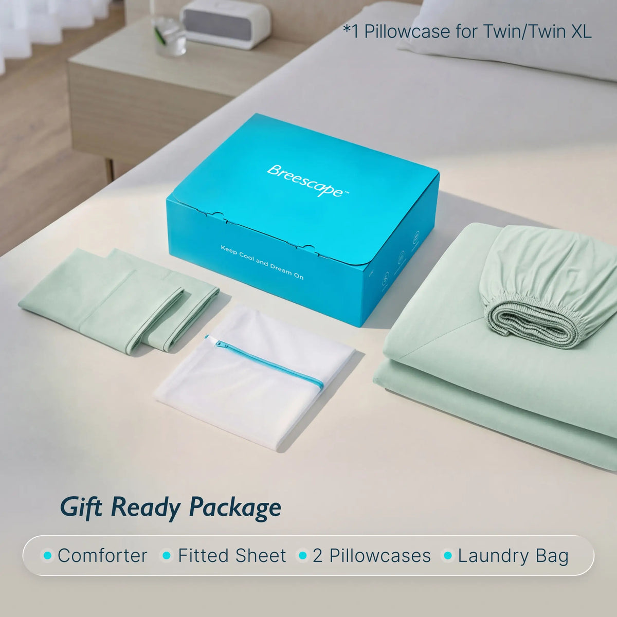 Breescape® Cooling Comforter Set