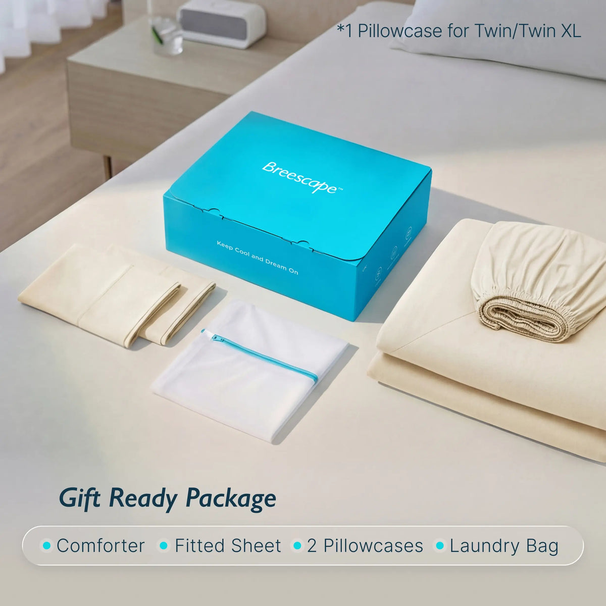 Breescape® Cooling Comforter Set