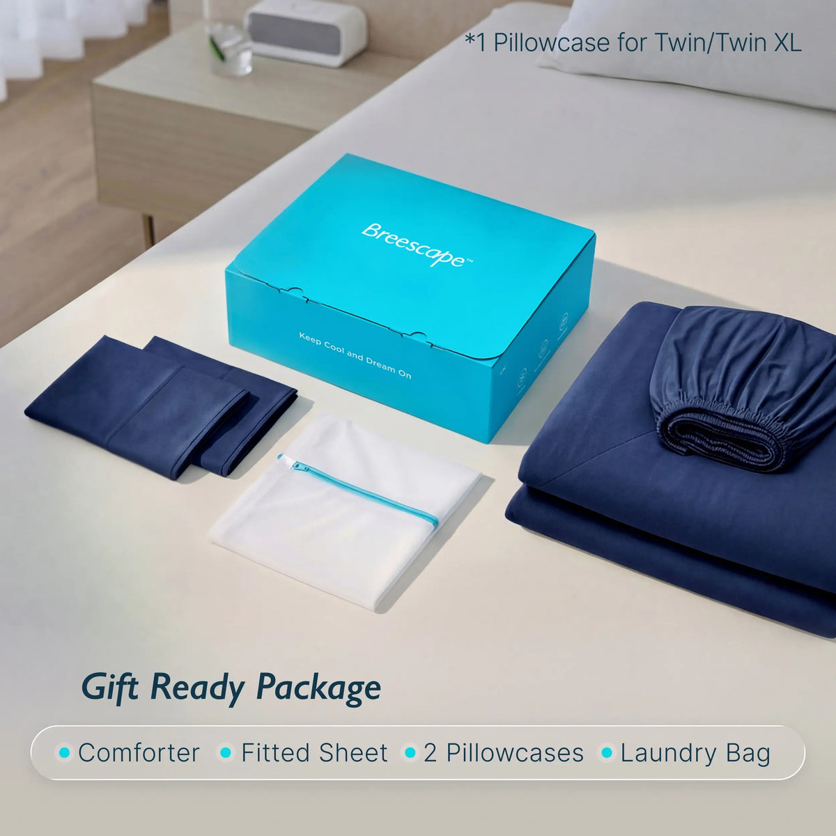 Breescape® Cooling Comforter Set
