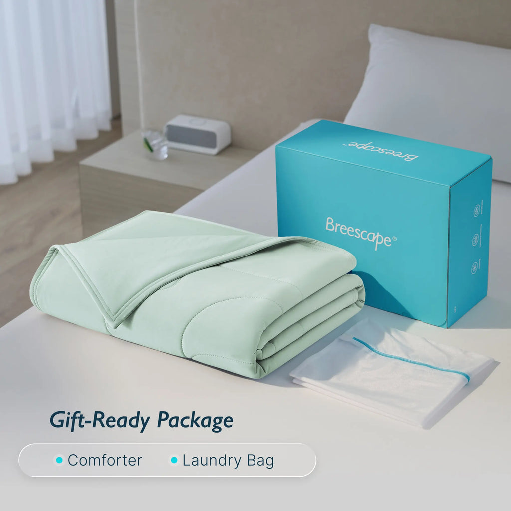 Breescape® Ivory Cooling Comforter Blanket
