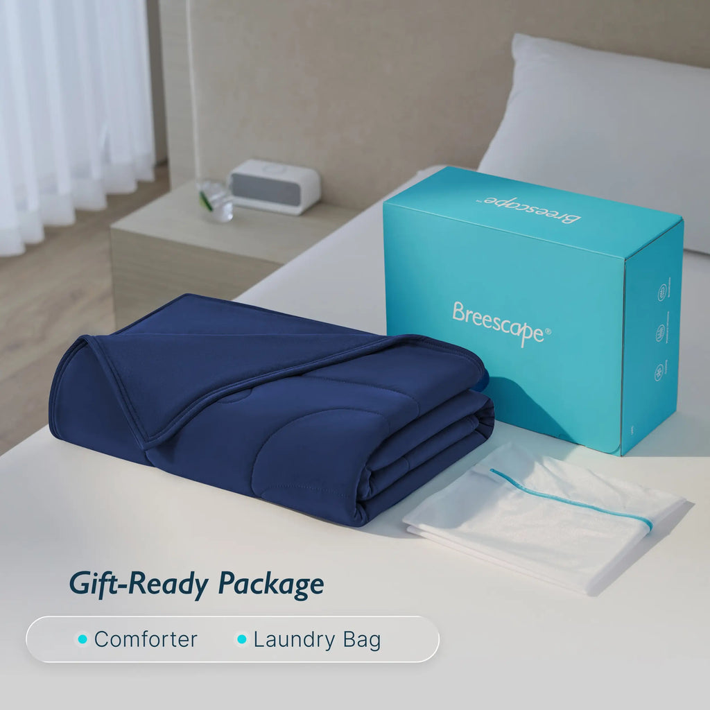 Breescape® Ivory Cooling Comforter Blanket