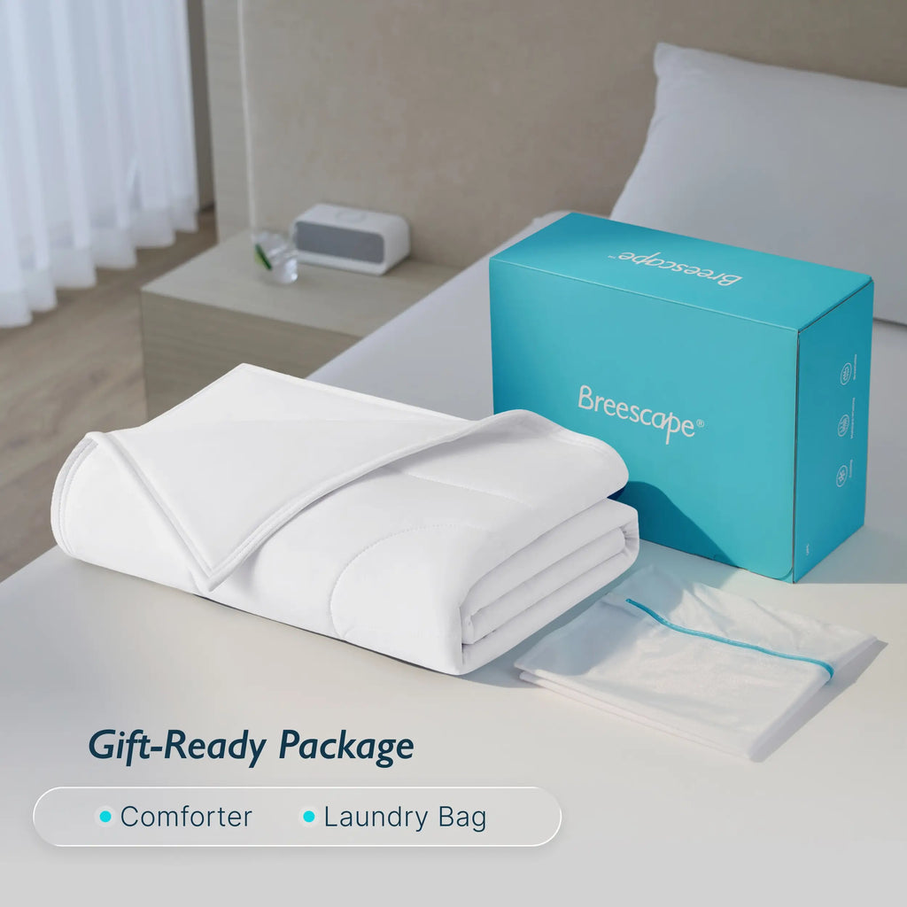 Breescape® Ivory Cooling Comforter Blanket