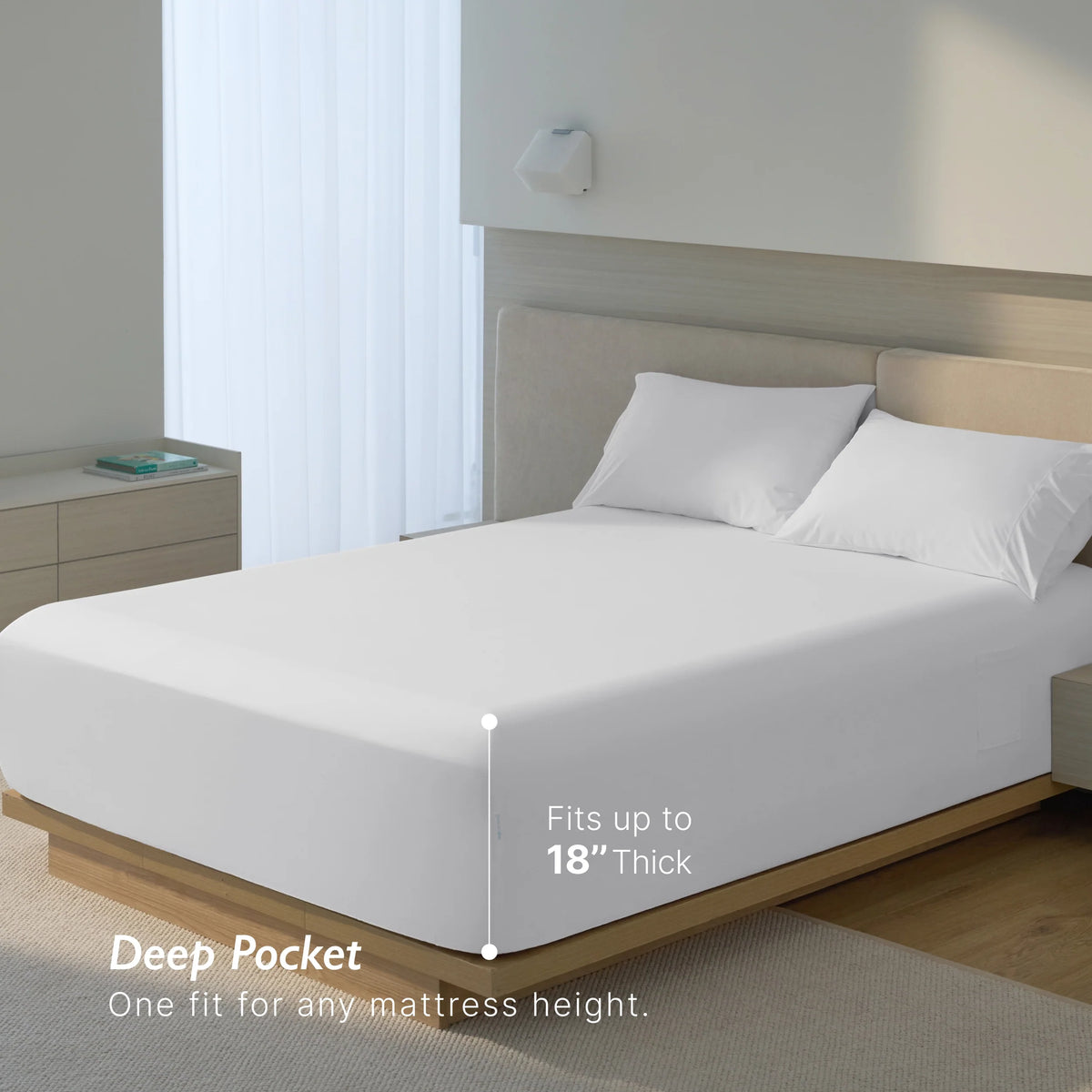 Breescape® Cooling Fitted Sheet