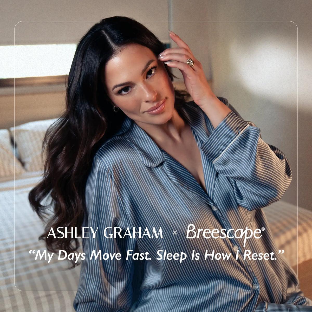 Ashley Graham x Breescape® | Cooling Comforter Blanket