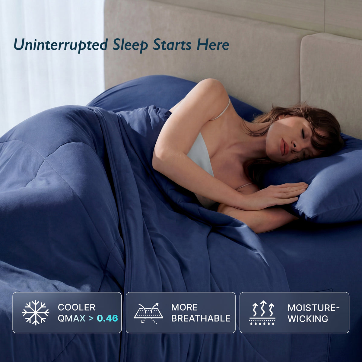 Breescape® Cooling Comforter Set