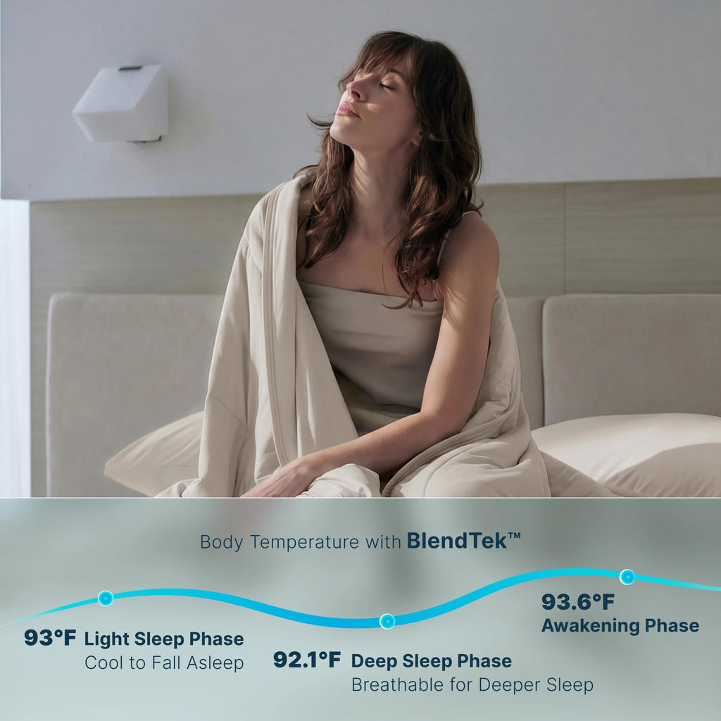 Breescape® Ivory Cooling Comforter Blanket