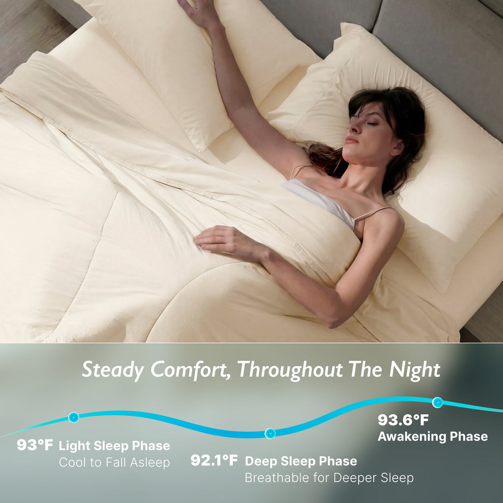 Breescape® Cooling Comforter Set
