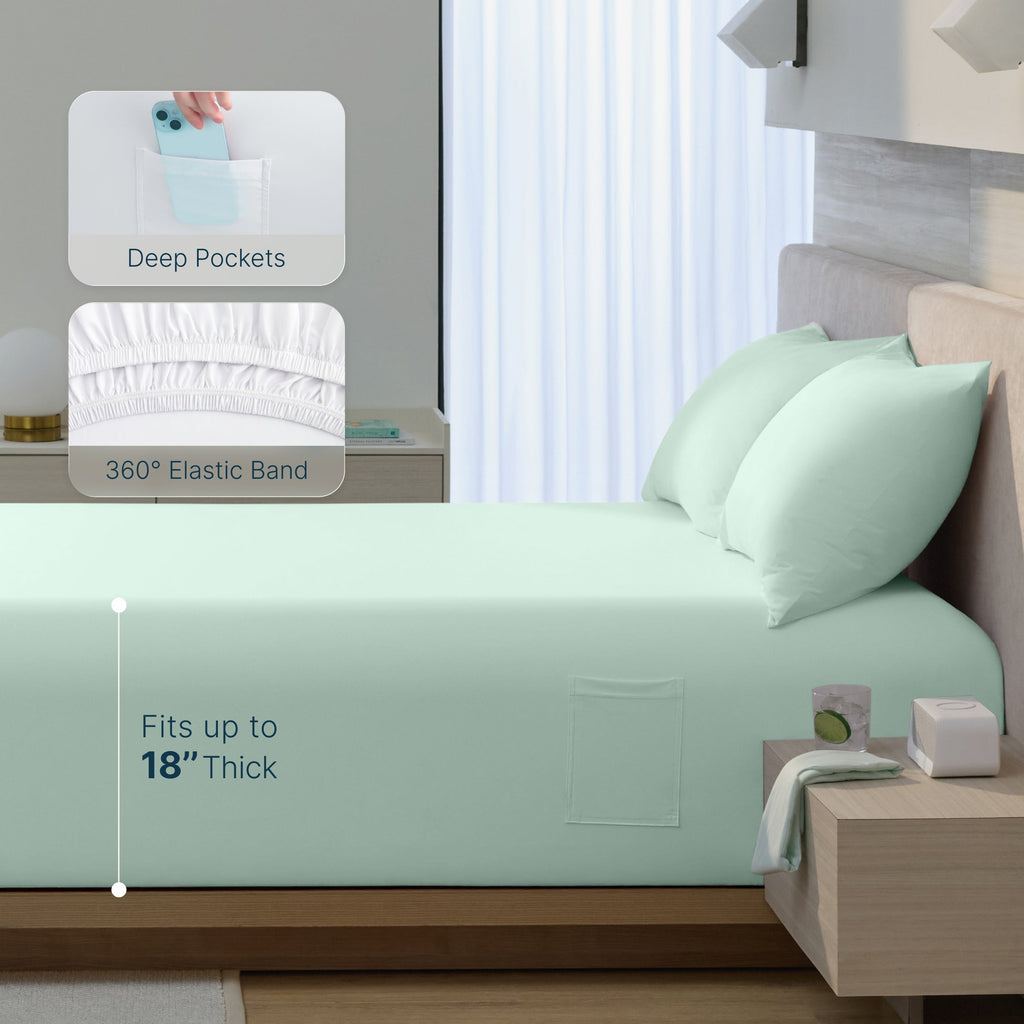 Breescape® Cooling Fitted Sheet