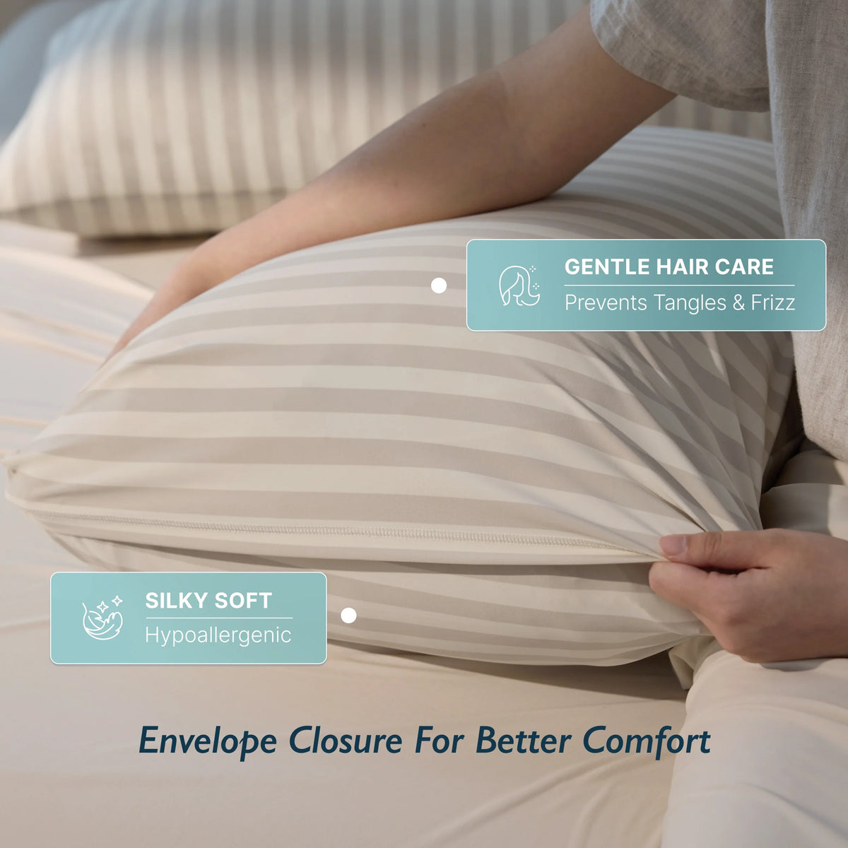 Ashley Graham x Breescape® | Cooling Pillowcases