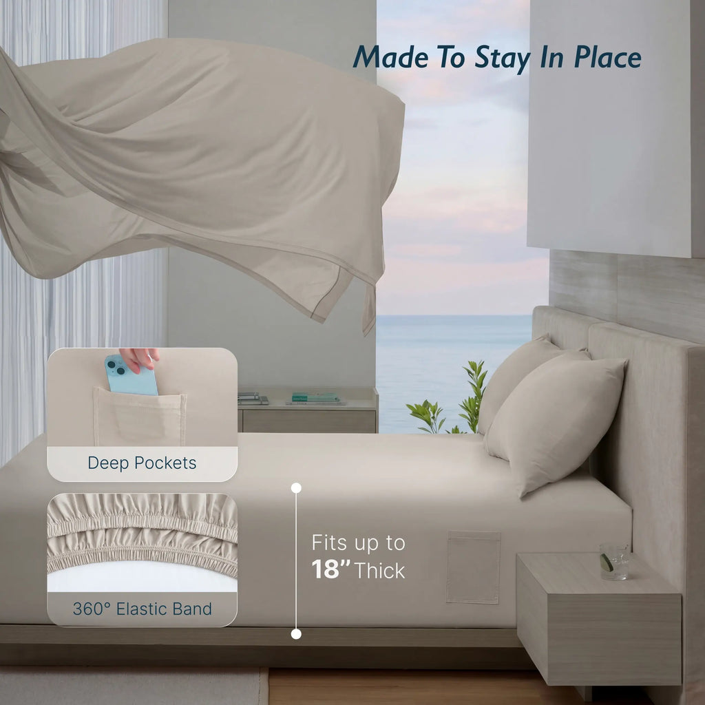 Ashley Graham x Breescape® | Cooling Sheets