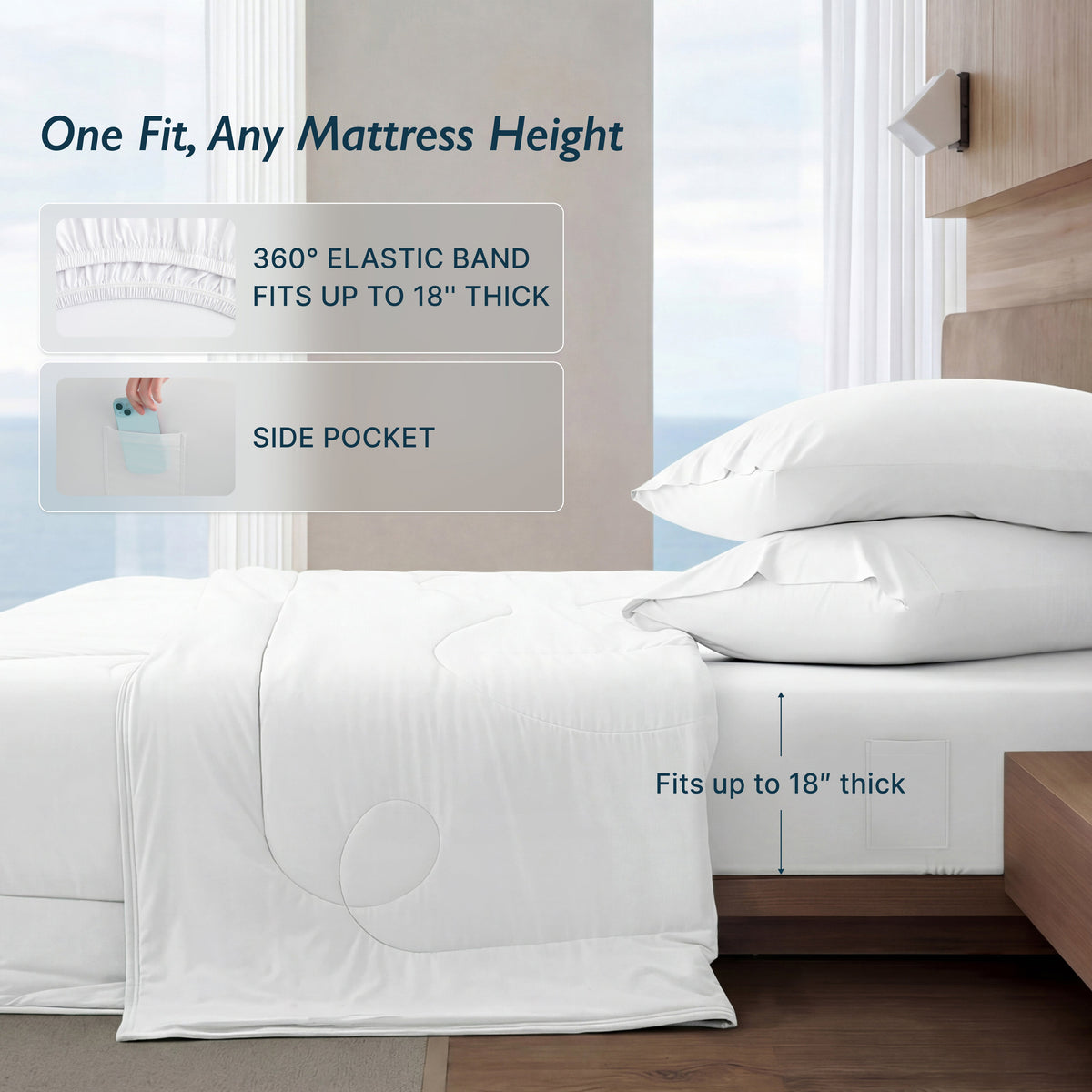 Breescape® Cooling Comforter Set