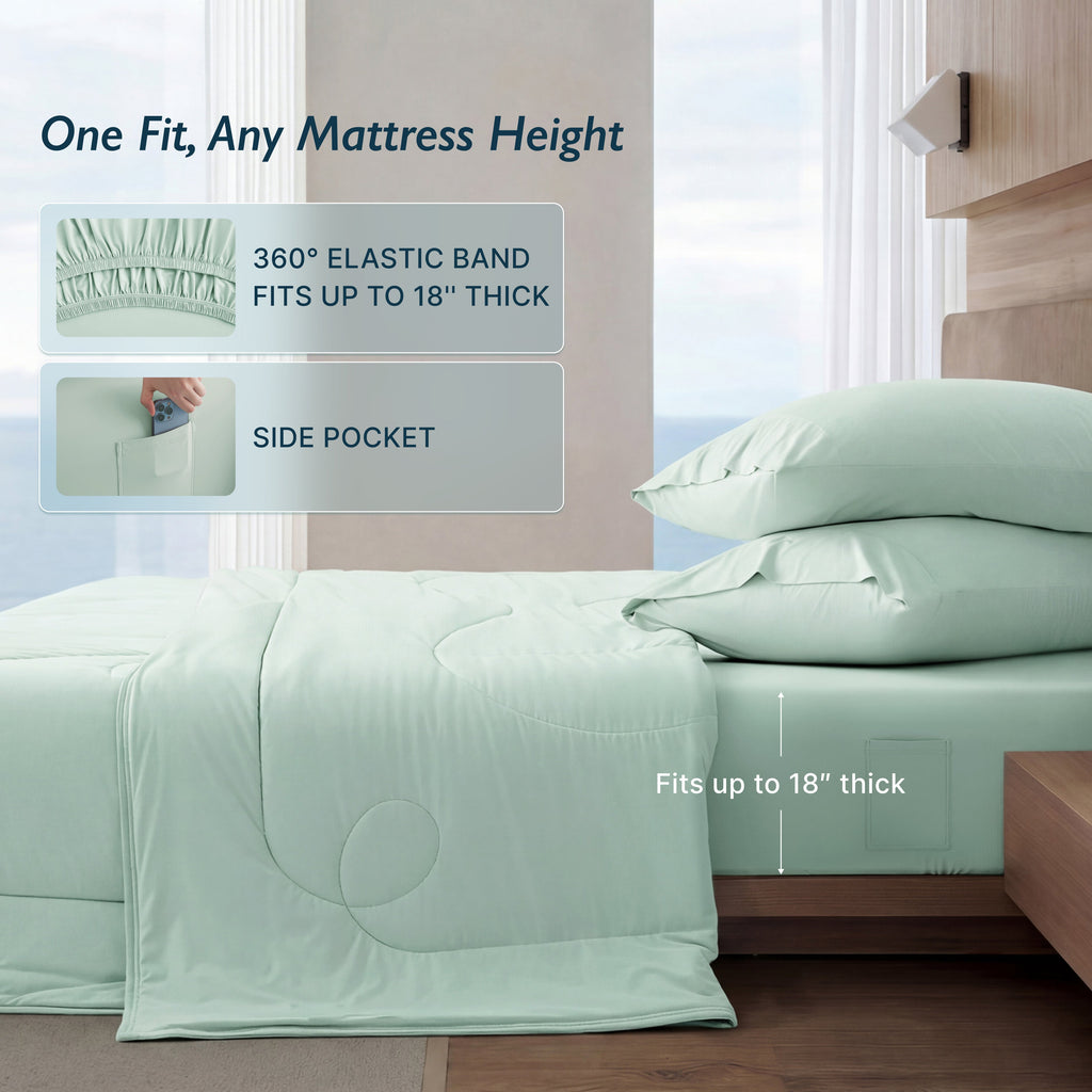 Breescape® Cooling Comforter Set