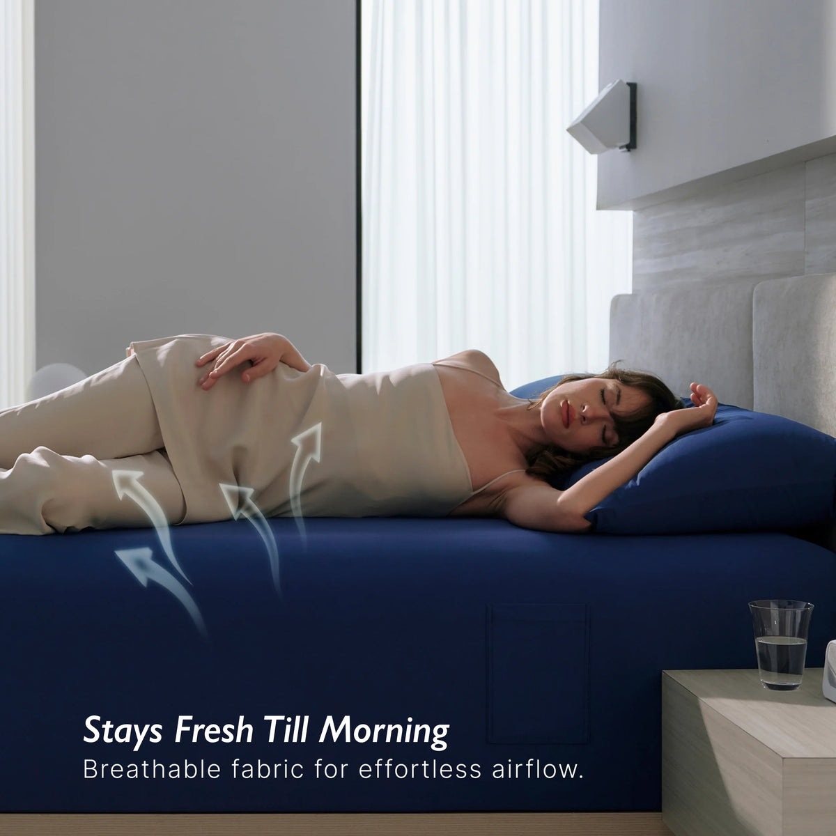 Breescape® Cooling Fitted Sheet