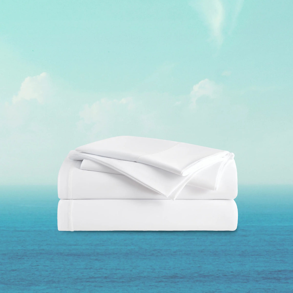 Breescape snow white cool touch sheets for hot sleepers