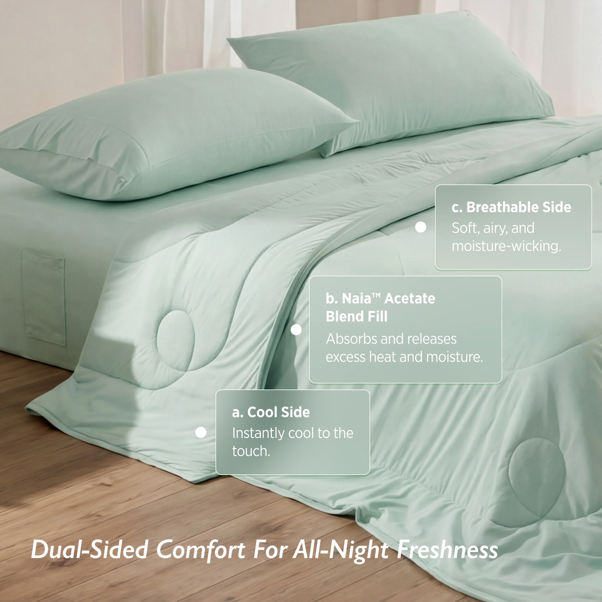 Breescape® Cooling Comforter Blanket