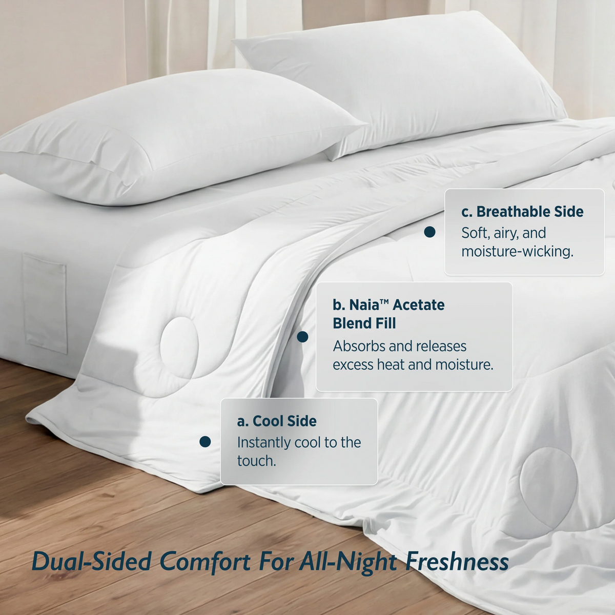 Breescape® Cooling Comforter Blanket